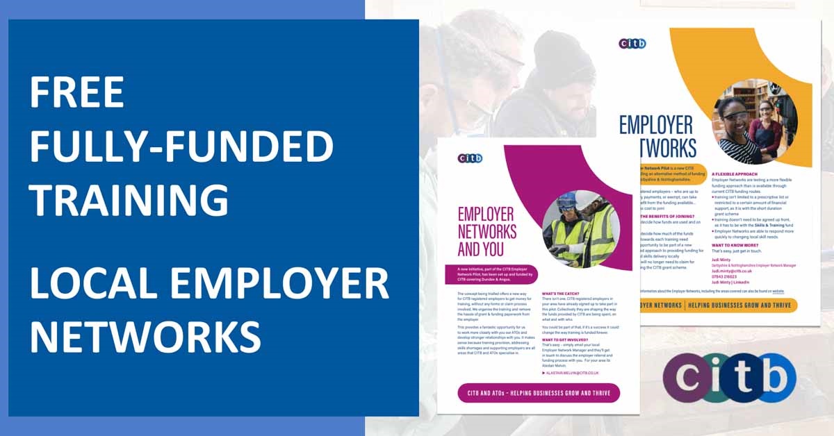 Free fully-funded training – Local Employer Networks